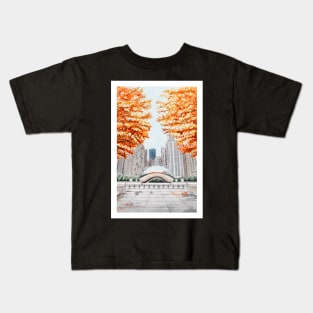 Cloud Gate, Chicago Kids T-Shirt